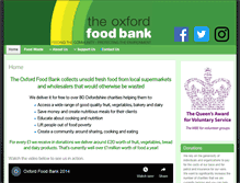 Tablet Screenshot of oxfordfoodbank.org
